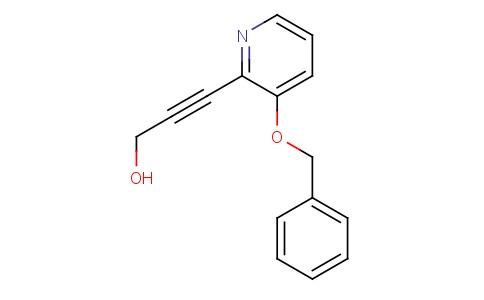 3-(3-(苄氧基)吡啶-2-基)丙-2-炔-1-醇