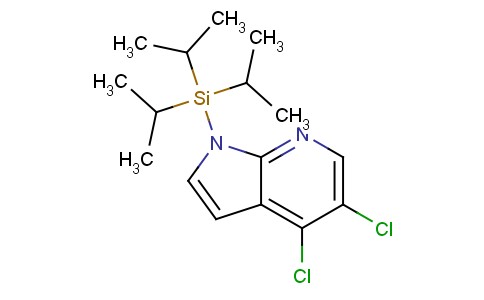 4,5-二氯-1-(三异丙基)-1H-吡咯并[2,3-b]吡啶