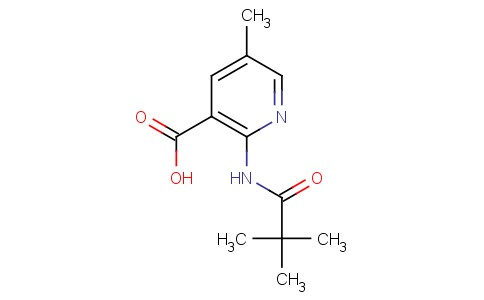 5-甲基-2-新戊酰氨基烟酸