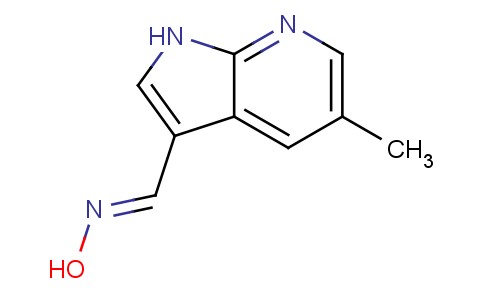 (E)-5-Methyl-1H-pyrrolo[2,3-b]pyridine-3-carbaldehyde oxime
