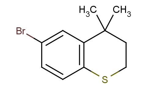 6-溴-4,4-二甲基硫代苯并二氢吡喃