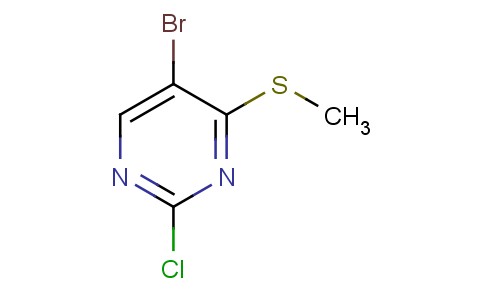 5-溴-2-氯-4-（甲硫基）嘧啶