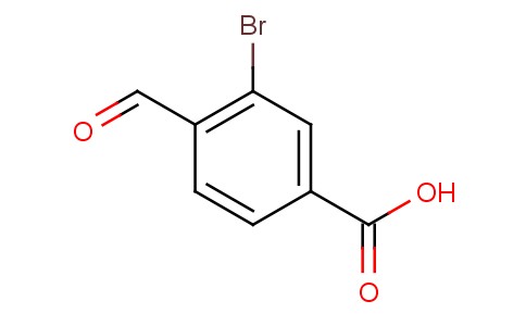 3-溴-4-甲酰基苯甲酸