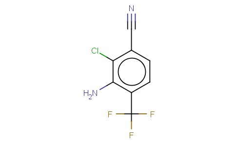 2-Amino-3-chloro-4-cyanobenzotrifluoride 