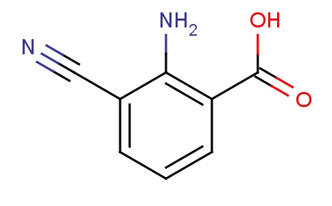 2-氨基-3-氰基苯甲酸