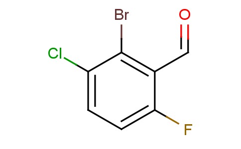 2-Bromo-3-chloro-6-fluorobenzaldehyde