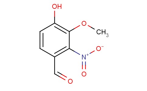 4-羟基-3-甲氧基-2-硝基苯甲醛