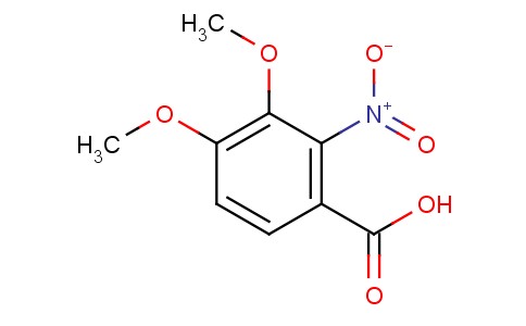3,4-二甲氧基-2-硝基苯甲酸