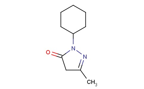 1-Cyclohexyl-3-methyl-1H-pyrazol-5(4H)-one
