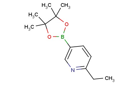 2-乙基-5-（4,4,5,5-四甲基-1,3,2-二氧硼杂环戊烷-2-基）吡啶