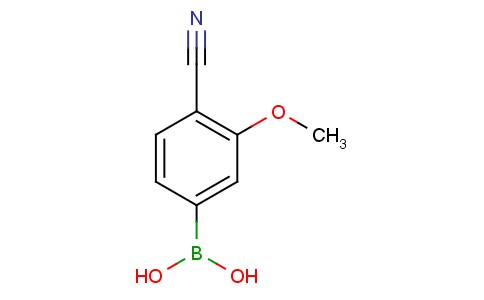 4-氰基-3-甲氧基苯基硼酸