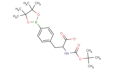 2-(Tert-butoxycarbonylamino)-3-(4-(4,4,5,5-tetramethyl-1,3,2-dioxaborolan-2-yl)phenyl)propanoate