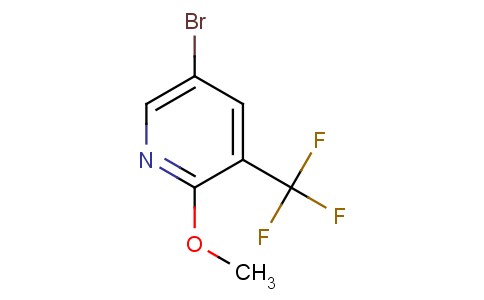 5-Bromo-2-methoxy-3-(trifluoromethyl)pyridine
