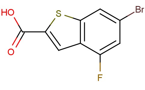 6-溴-4-氟苯并[b]噻吩-2-羧酸