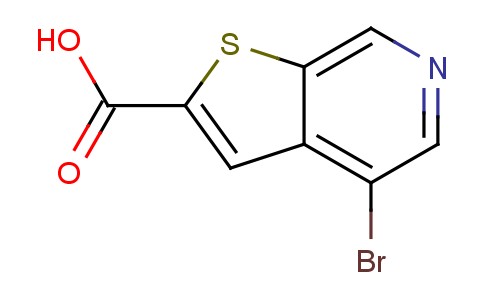 4-溴噻吩并[2,3-c]吡啶-2-羧酸