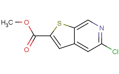 甲基5-氯噻吩并[2,3-c]吡啶-2-羧酸乙酯