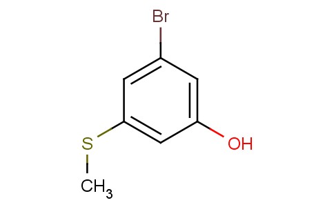 3-溴-5-（甲硫基）苯酚