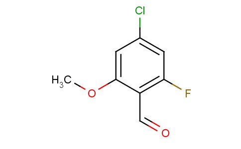 4-Chloro-2-fluoro-6-methoxybenzaldehyde