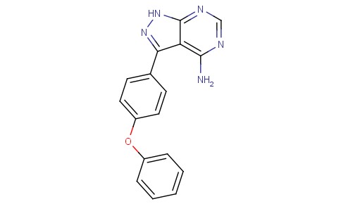 3-（4-苯氧基苯基）-1H-吡唑并[3,4-d]嘧啶-4-胺