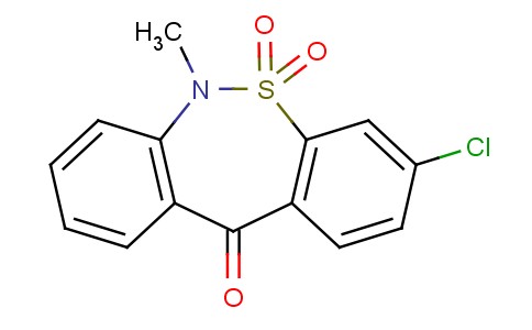 3-Chloro-6-Methyl-dibenzo[c,f][1,2]thiazepin-11(6H)-one 5,5-dioxide