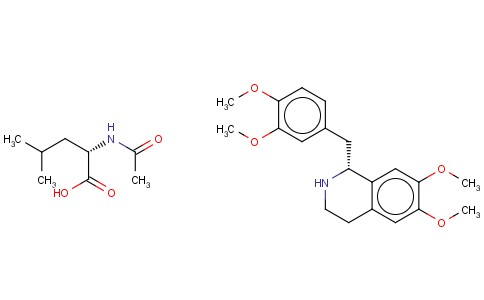 R-四氢罂粟碱 N-乙酰-L-亮氨酸盐