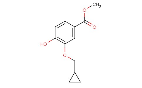 3-环丙基甲氧基-4-羟基苯甲酸甲酯