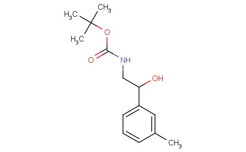 N-BOC-2-(3-甲基苯基)-2-羟基乙胺
