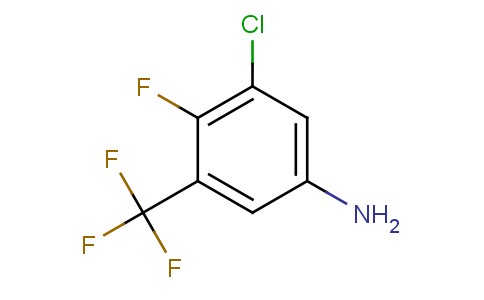 3-氯-4-氟-5-(三氟甲基)苯胺