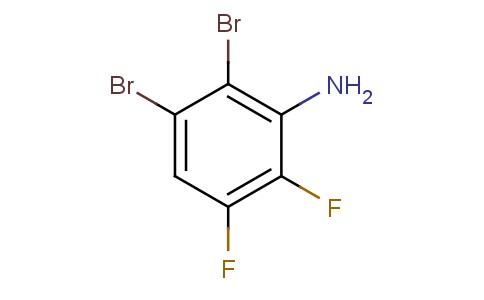 2,3-二溴-5,6-二氟苯胺