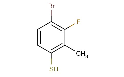 4-溴-3-氟-2-甲基苯硫酚