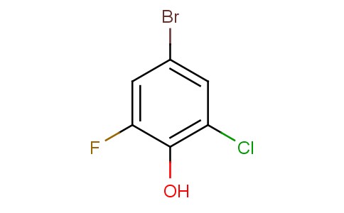 4-溴-2-氯-6-氟苯酚, 97+%