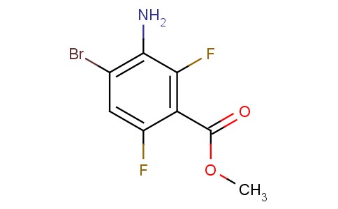 3-氨基-4-溴-2,6二氟苯甲酸甲酯