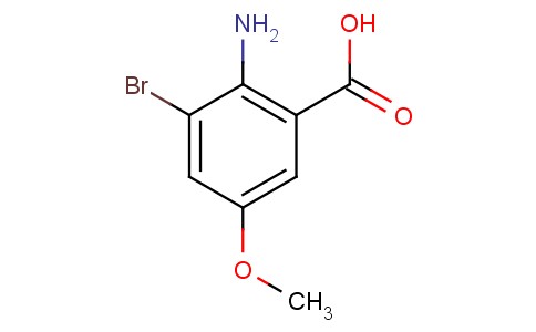 2-Amino-3-bromo-5-methoxybenzoic acid