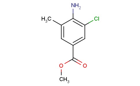 4-氨基-3-氯-5-甲基苯甲酸甲酯