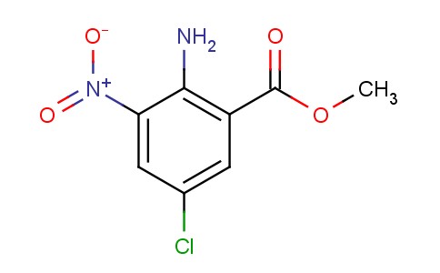 2-氨基-5-氯-3-硝基苯甲酸甲酯
