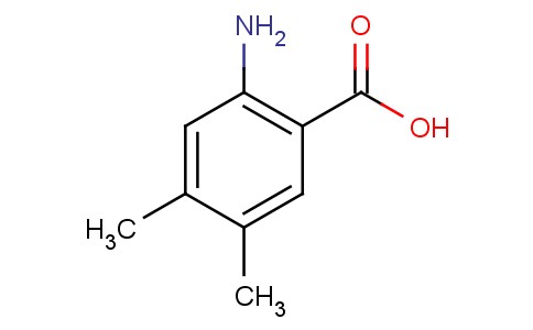 2-氨基-4,5-二甲基苯甲酸