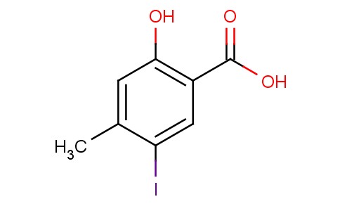 2-Hydroxy-5-iodo-4-methylbenzoic acid