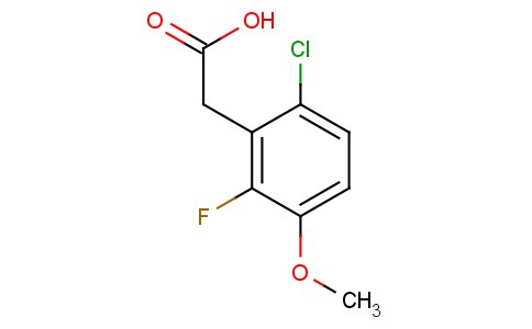 6-氯-2氟-3-甲氧基苯乙酸