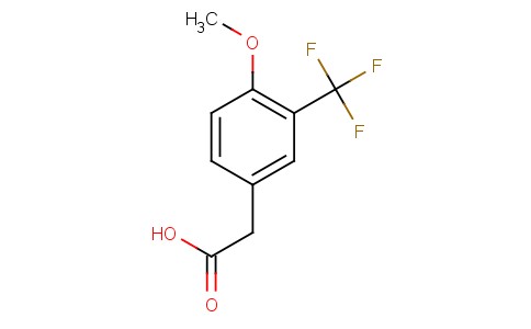 4-Methoxy-3-(trifluoromethyl)phenylacetic acid