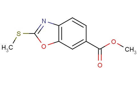 2-Methylsulfanyl-benzooxazole-6-carboxylic acid methyl ester