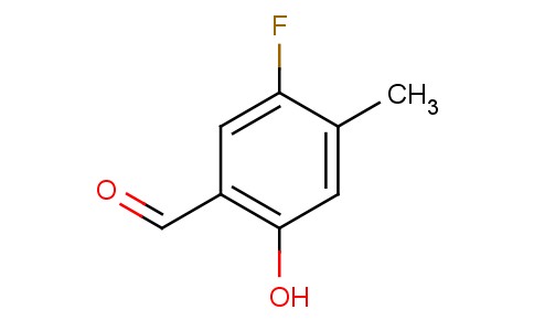 5-氟-2-羟基-4-甲基-苯甲醛