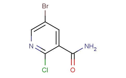 5-溴-2-氯吡啶-3-甲酰胺