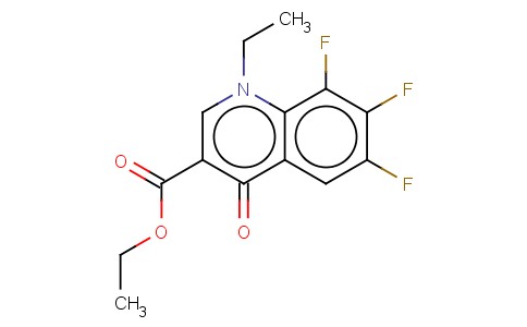 1-乙基-6,7,8-三氟-1,4-二氢-4-氧代-3-喹啉甲酸乙酯