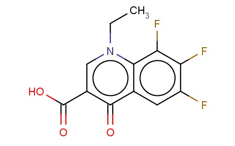 1-乙基-6,7,8-三氟-1,4-二氢-4-氧代-3-喹啉羧酸
