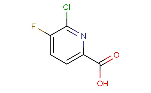 2-氯-3-氟-6-羧基吡啶
