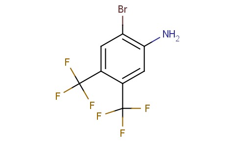 2-溴-4,5-二(三氟甲基)苯胺