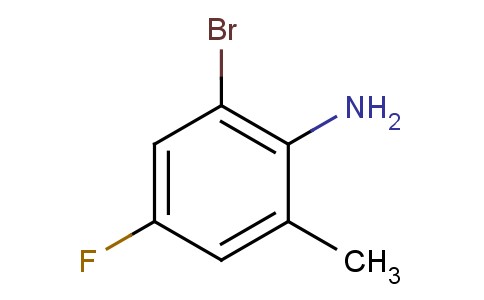2-Bromo-4-fluoro-6-methylaniline