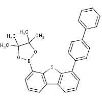 2-(6-([1,1'-Biphenyl-4-yl)dibenzo[b,d]thiophen-4-yl)-4,4,5,5-tetramethyl-1,3,2-dioxaborolane