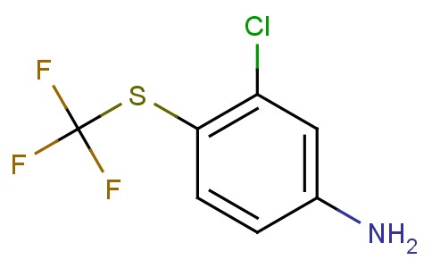 3-Chloro-4-(trifluoromethylthio)aniline