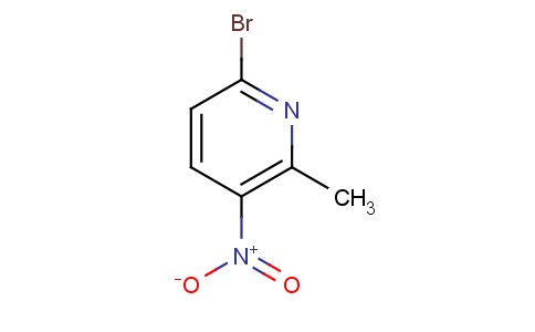 2-Bromo-6-methyl-5-nitropyridine 